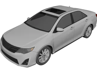 Toyota Camry (2012) 3D Model