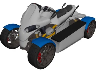 Quad Concept 3D Model