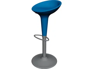 Bar Stool Bombo 3D Model