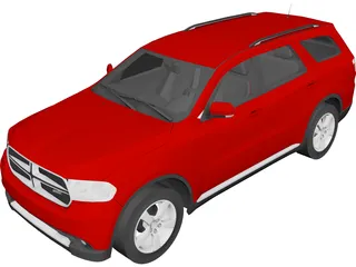 Dodge Durango (2012) 3D Model