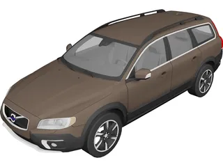 Volvo XC70 (2013) 3D Model