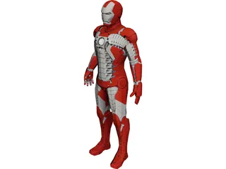 Iron Man Mark 5 3D Model