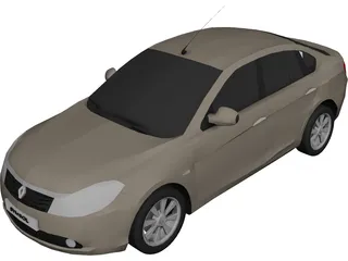 Renault Symbol (2010) 3D Model