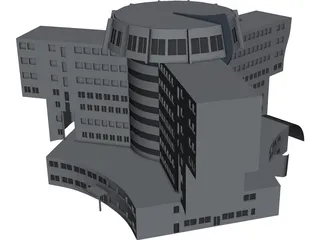 skyscraper 3D Model 3D Preview