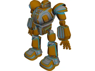 Robot Concept 3D Model