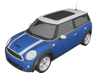 Mini Clubman (2008) 3D Model