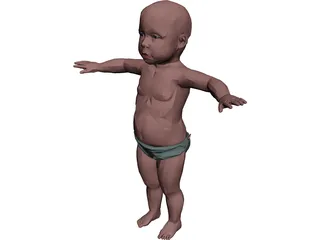 Baby 3D Model