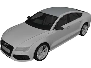 Audi RS7 (2014) 3D Model