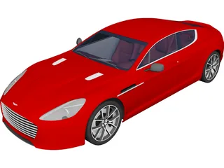 Aston Martin Rapide S (2013) 3D Model 3D Preview