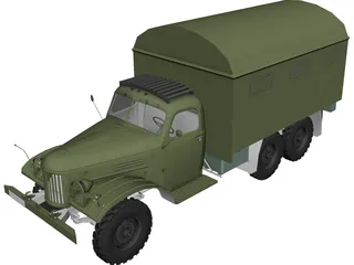 ZIL 157 3D Model