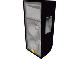 JBL Twin Speaker 3D Model