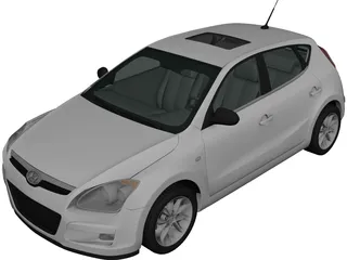 Hyundai i30 (2010) 3D Model