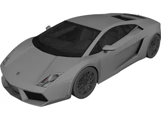 Lamborghini Gallardo LP560-4 3D Model