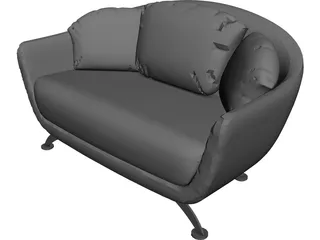 Sofa Alabama 3D Model