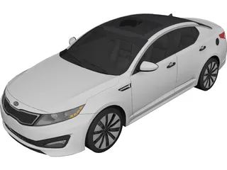 Kia Optima (2011) 3D Model