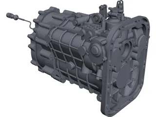 Gearbox Sadev BV SC90-20-150 EVO CAD 3D Model