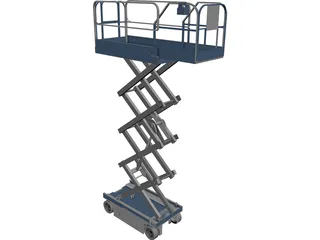 Scissor Lift 3D Model