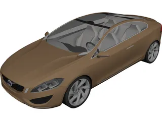 Volvo S60 Concept 3D Model 3D Preview