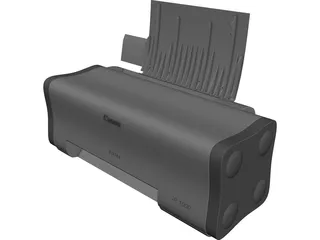 Canon Pixma iP1000 Printer 3D Model 3D Preview