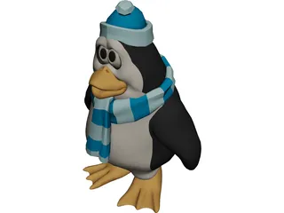 Penguin 3D Model