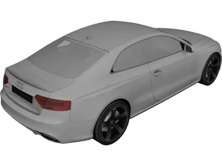 Audi RS5 Coupe (2012) 3D Model