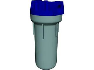 Water Filter CAD 3D Model