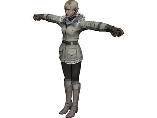 Sherry Birkin 3D Model