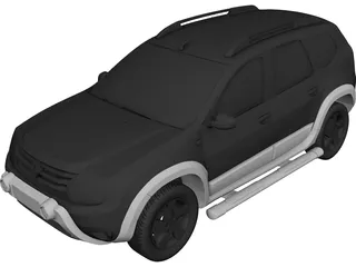 Renault (Dacia) Duster D-Cross 3D Model