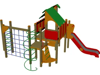 Playground Equipment 3D Model