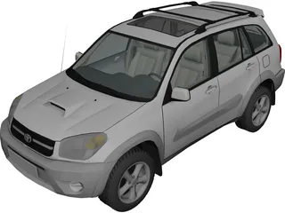 Toyota RAV4 5-door (2004) 3D Model 3D Preview