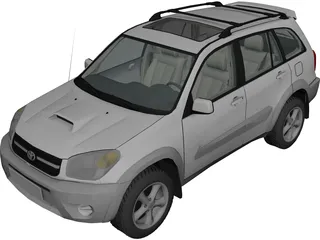 Toyota RAV4 5-door (2004) 3D Model