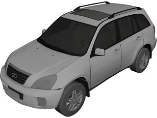 Chery Tiggo (2009) 3D Model