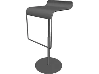 Modern Seat 3D Model