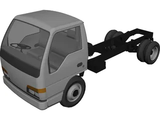 Isuzu NKR 3D Model