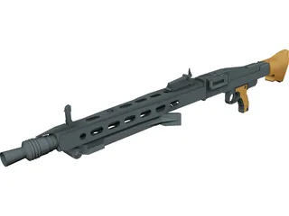 MG 42 3D Model