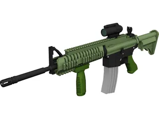 M4A1 3D Model