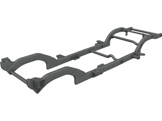 Suzuki Vitara Chassis 3D Model