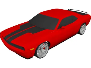 Dodge Challenger 3D Model