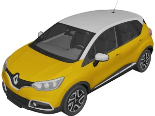 Ranault Captur (2014) 3D Model