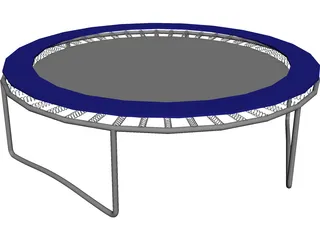 Trampoline 3D Model