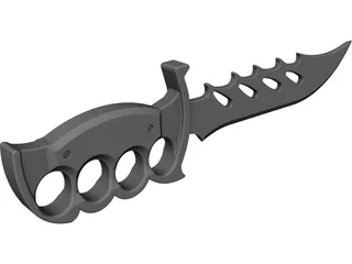 Knife 3D Model