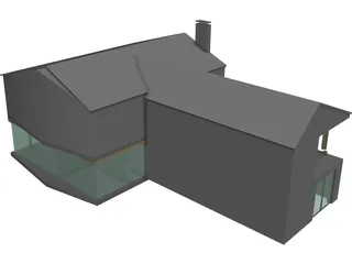 Modern House 3D Model