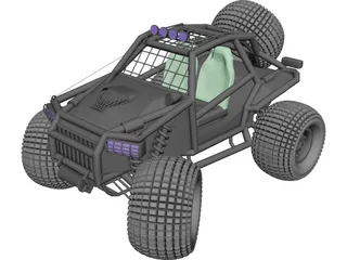 Buggy Concept 3D Model