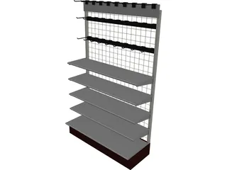 Mesh Shelf 3D Model