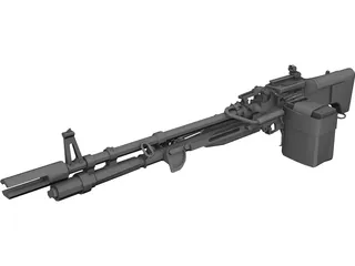 M60 3D Model