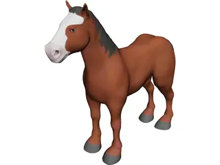 Horse 3D Model