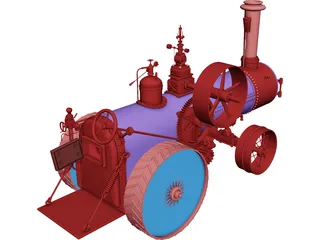 Tractor 3D Model