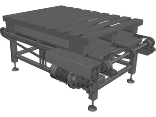 Pallet Dispenser CAD 3D Model