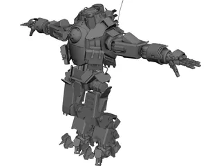 Atlas Titan 3D Model 3D Preview