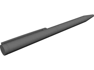 Slim Line Pen 3D Model